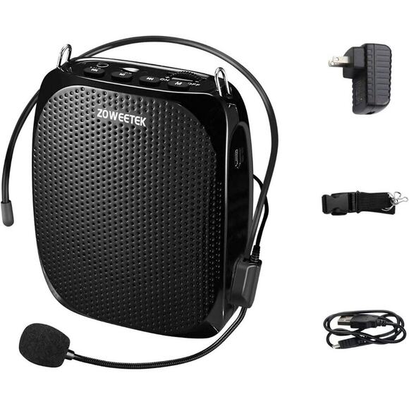 Voice Amplifier, Loud Speaker, USB/ Micro-SD by ZOWEETEK ZW-Z258 - Picture 2 of 9